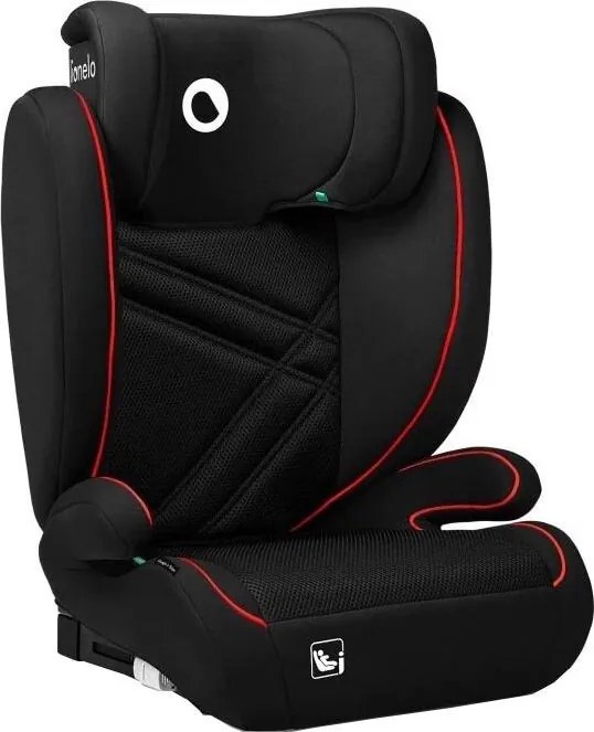 Lionelo - Автокресло HUGO i-Size 100–150 см черно/червено