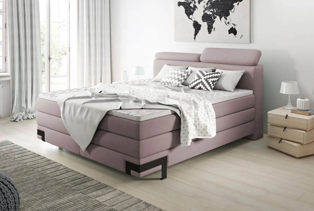 Тапицирано легло Kayak with матрак и топ-Roz-180 x 200