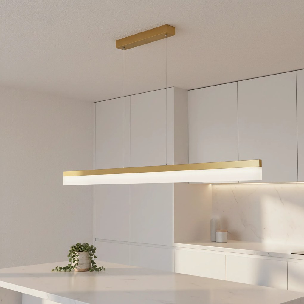 Лампа LED APP1694-CP 120 cm Brush Gold