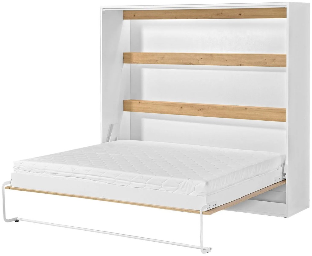 Стенно Легло Етер I -Натурален-Черен-140 х 200