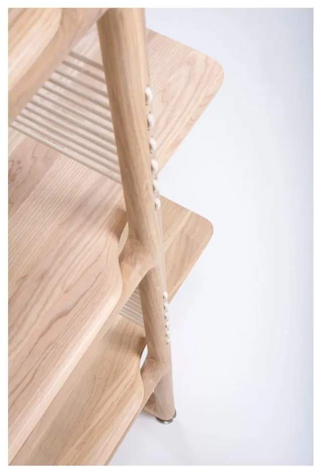 Библиотека за книги от масивна дъбова дървесина , височина 216 см Muse - Gazzda