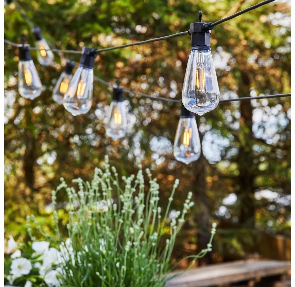Markslöjd 107293 - LED външна декоративна верига GIRLANDA GARDEN 10xLED 5,5м IP4