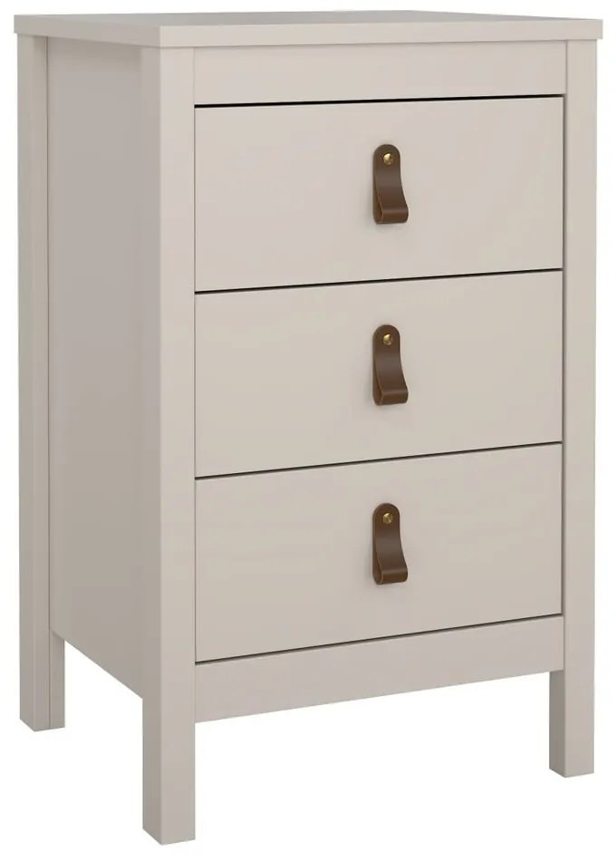 Сиво-бежово нощно шкафче Madrid – Tvilum