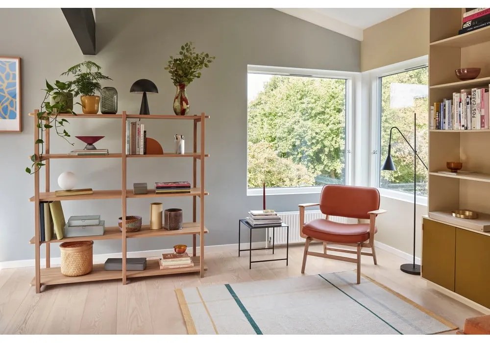 Рафт от дъбова дървесина 150x150 cm Mason - Hübsch