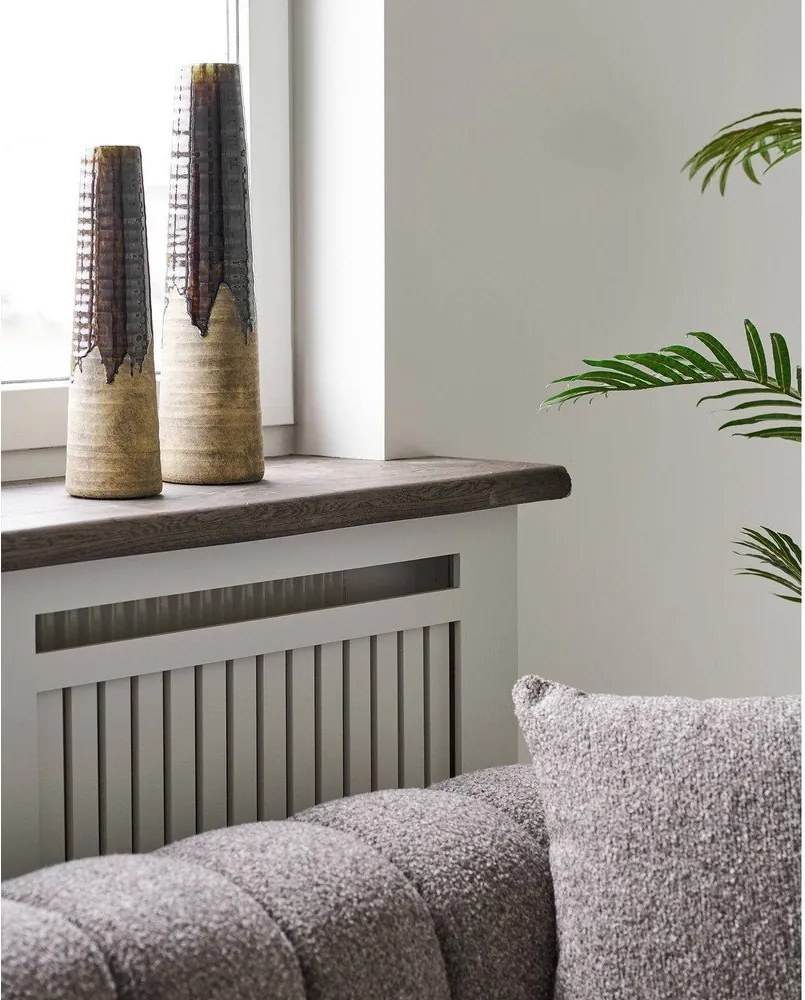 Кафява керамична висока ваза (височина 48 cm) – House Nordic