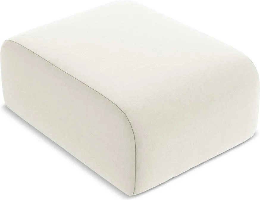 Бежова кадифена табуретка Lani – Makamii