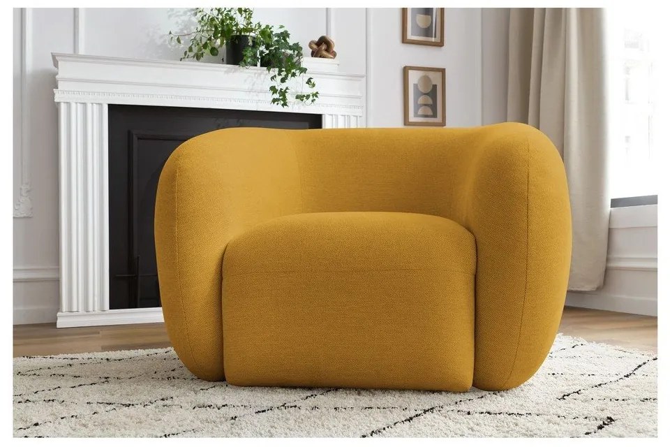Жълто кресло Celine – Bobochic Paris