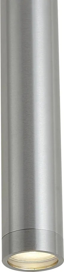 Дизайнерска висяща лампа Gunmetal GU10 50mm IP44 - Tuba