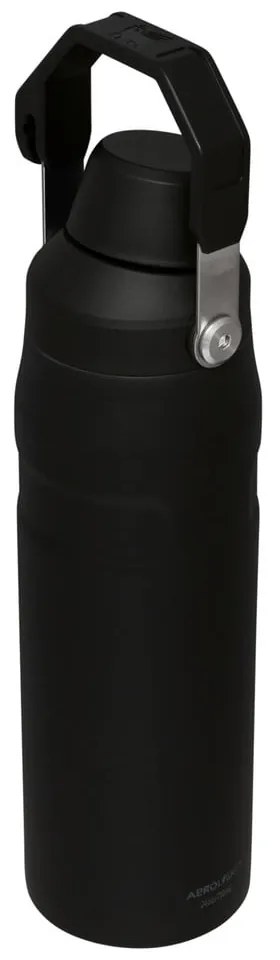 Черна термо бутилка от неръждаема стомана 700 ml IceFlow™ Bottle Fast Flow Black – Stanley