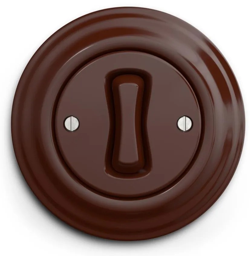 Kliklap - Ретро кръстовиден ключ с рамка № 7 кафяв