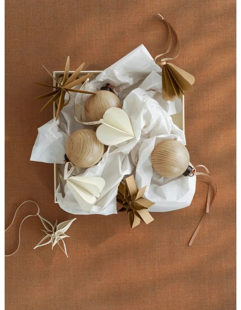 Хартиени коледни украси в комплект от 4 бр. 6,5 cm Kazary – Blomus