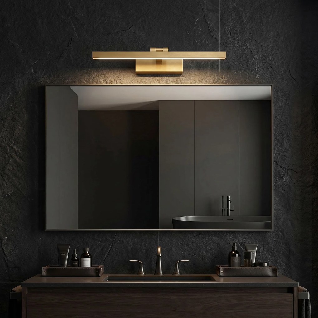 LED аплик за баня APP1864-1W 60 cm BRUSH GOLD