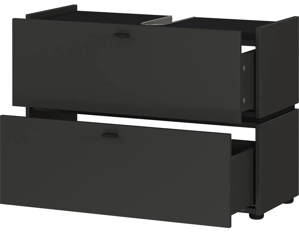 Антрацитен шкаф за мивка 80x59 cm Modesto - Germania