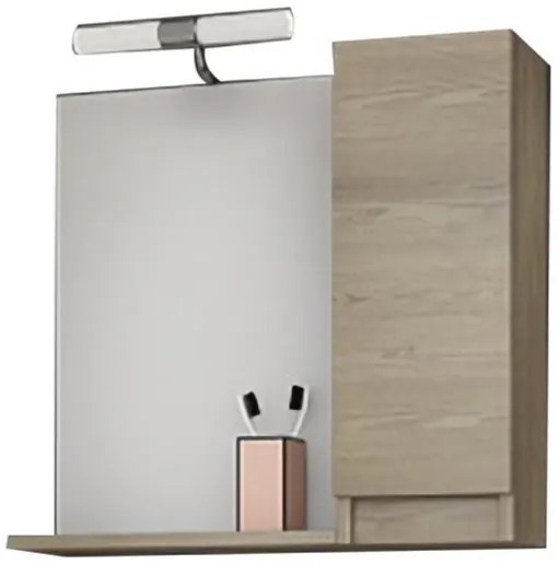 Висящо огледало Drop Senso 65-Natural-Right