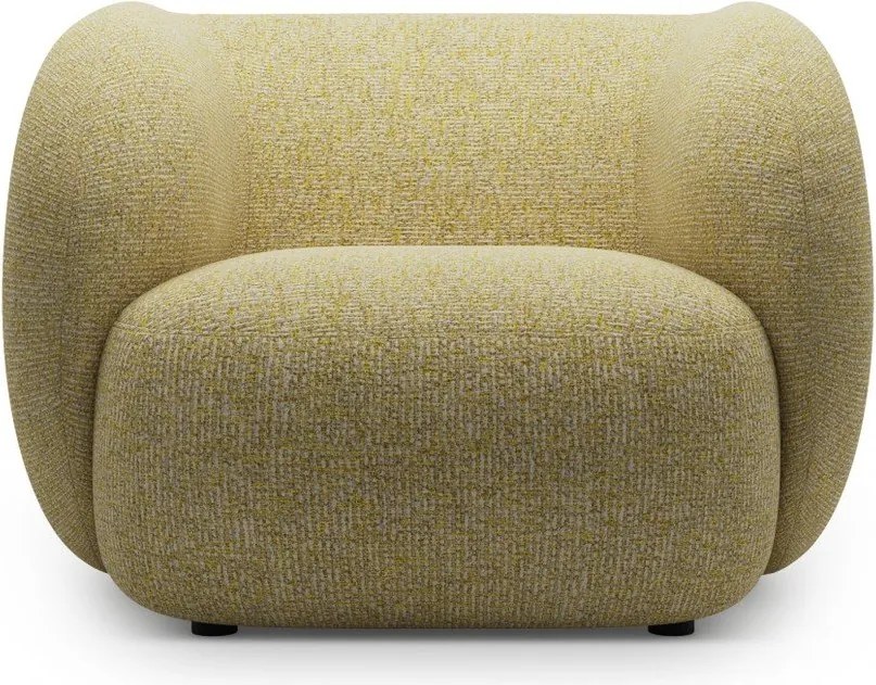 Жълто кресло Kate – Micadoni