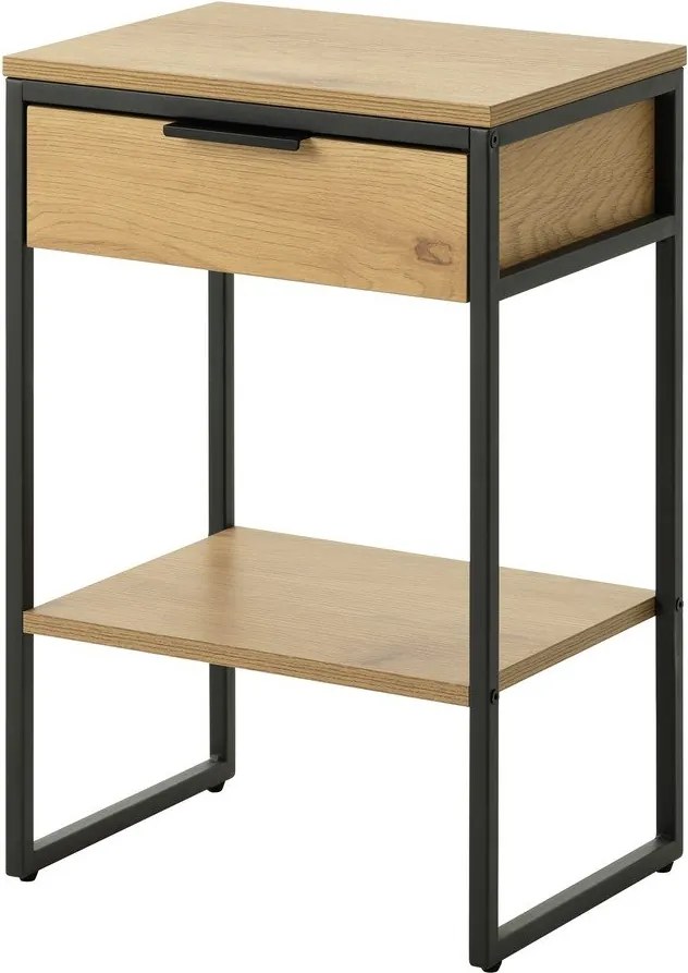 Странична масичка от декор от дъб 30x40 cm Cesura – Unique Furniture