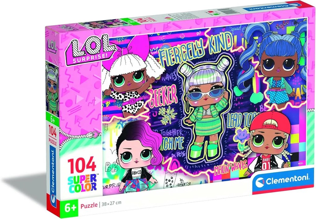Clementoni - Пъзел LOL Surprise 25785 104ч.