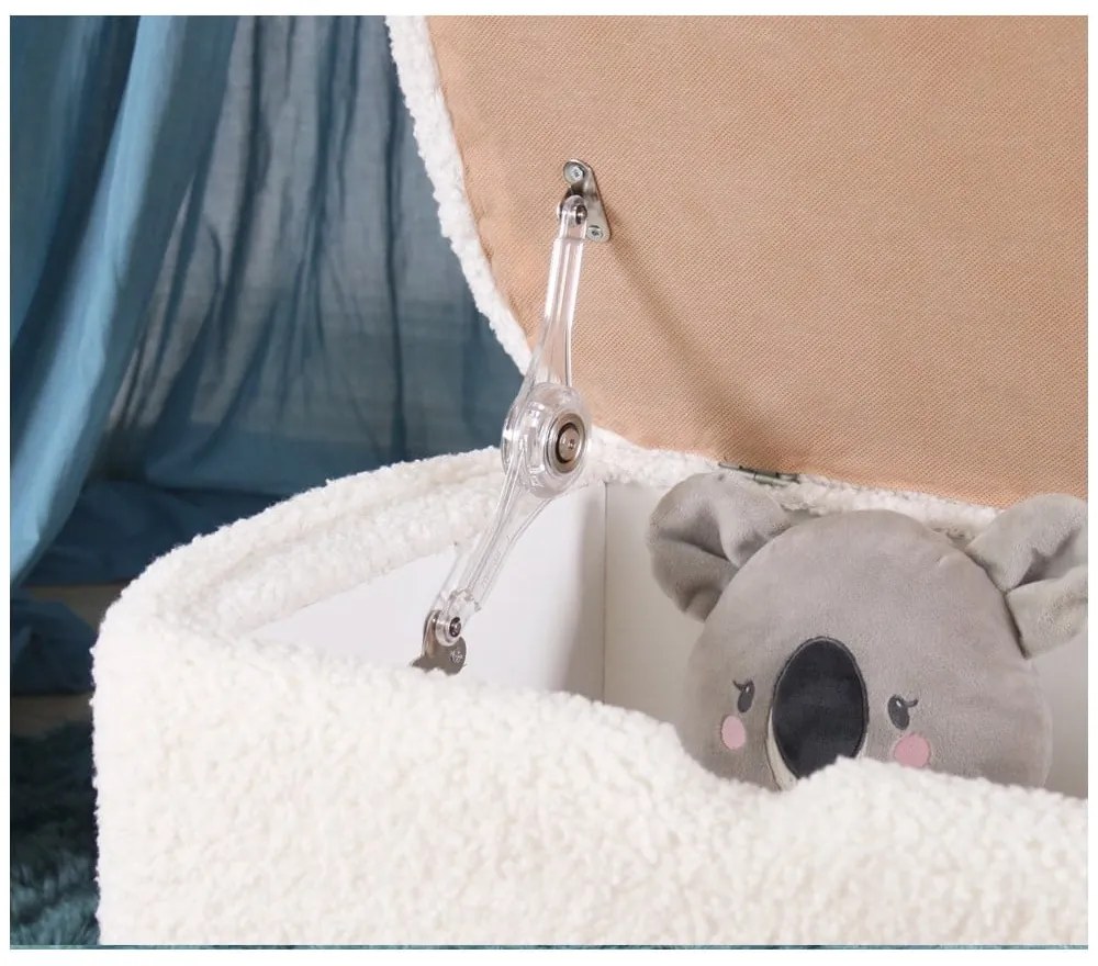 Бяла детска пейка Moouv – Hanah Home