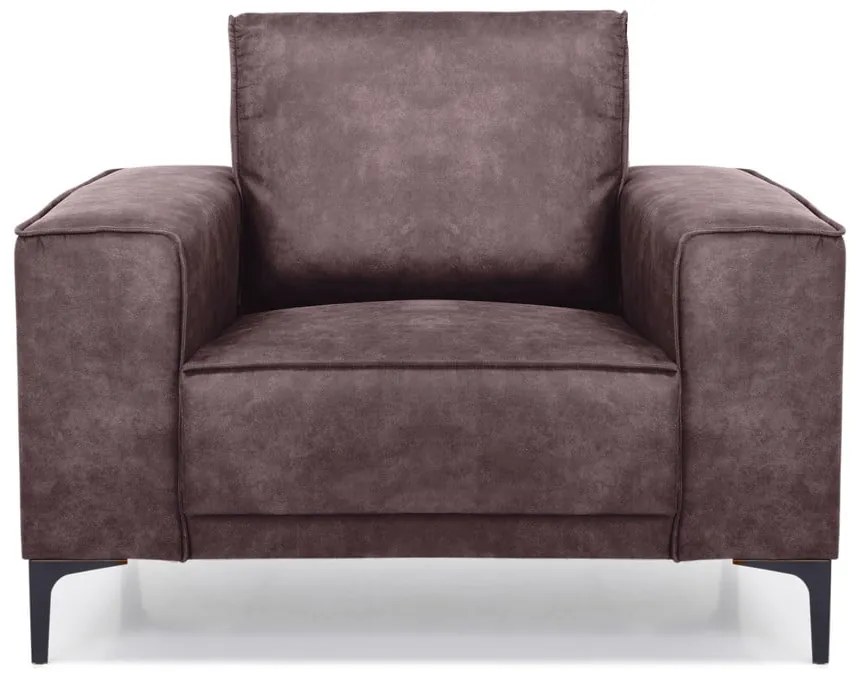 Тъмнокафяв фотьойл от изкуствена кожа Copenhagen - Scandic