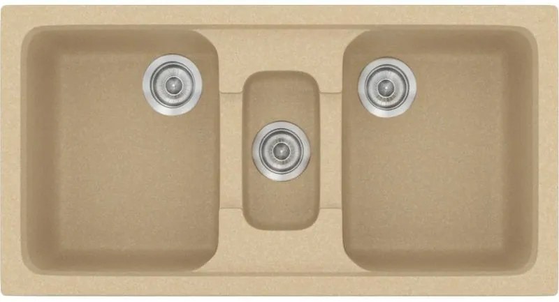 Мивка Sanitec 325-Granite Cappucino