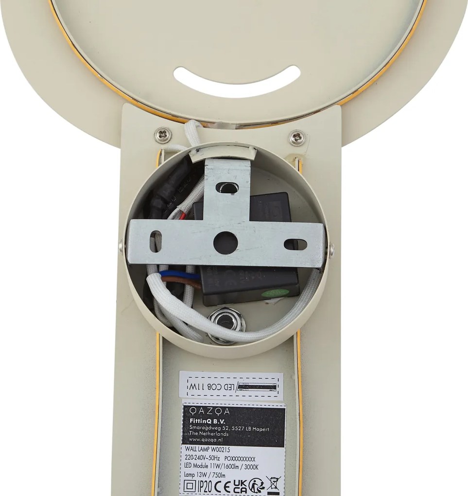 Детска стенна лампа бежова с LED 3-степенно димиране - Gigi the Giraffe