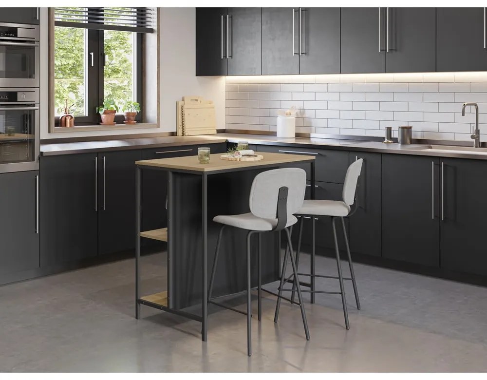 Бар маса от дъб 60x100 cm Sagi - Marckeric