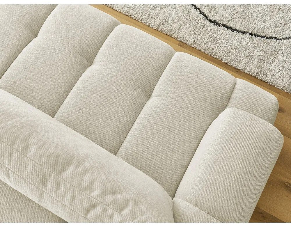 Бежов сгъваем/с място за съхранение диван 251 cm Fuji – Bobochic Paris