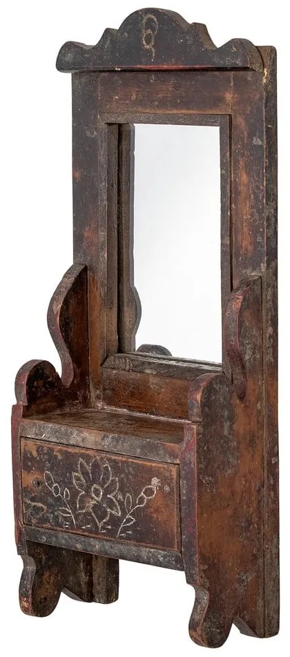Стенно огледало от масивно дърво 17,5x43 cm Sehar – Bloomingville