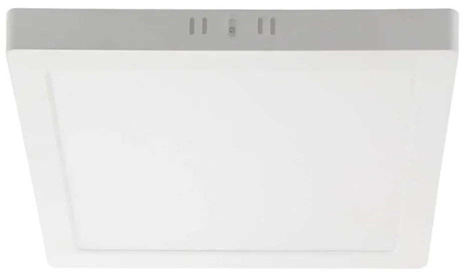 LED Плафониера LED/18W/230V 3000K 21,4x21,4 см бял