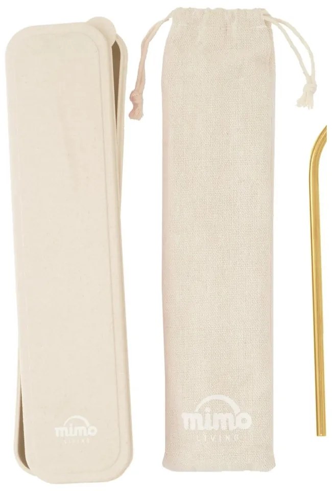 Прибори за хранене 6 бр. от неръждаема стомана в златисто Mimo – Premier Housewares