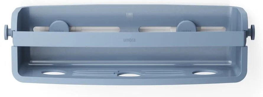 Син рафт за баня без пробиване от рециклирана пластмаса Flex – Umbra
