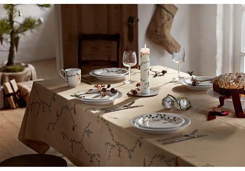 Порцеланова коледна топка ø 6 cm Hammershøi Christmas Bauble 2025 – Kähler Design