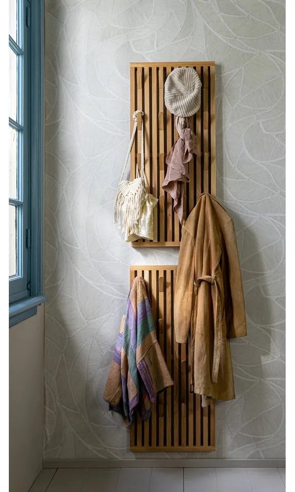 Панел за окачване от масивен дъб естествен 46x100x8 cm Parco – Spinder Design