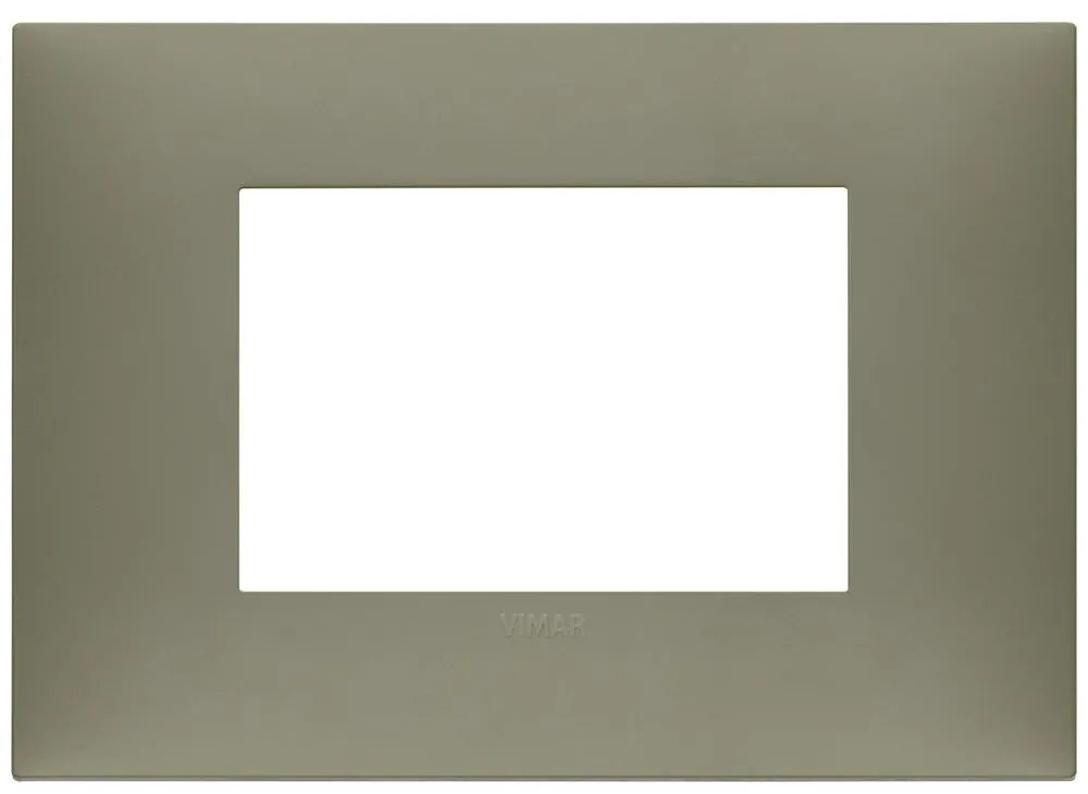 VIMAR 09673.13 Декоративна рамка технополимер, 3M, Глина мат,  NEVE UP