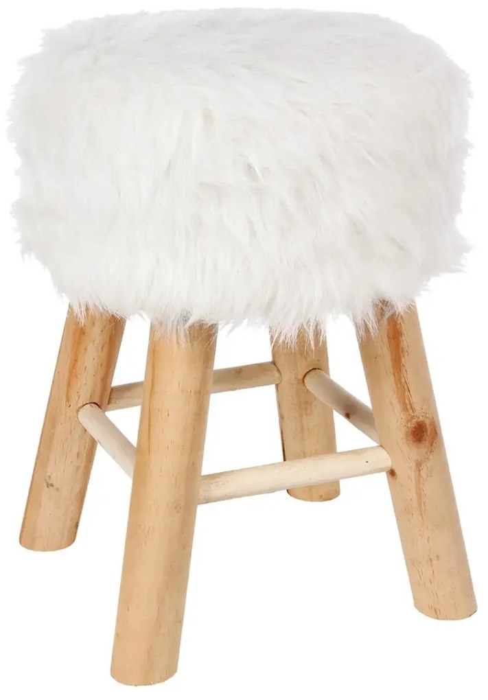 Табуретка atmosphera Oslo, 28x28 cm - Бял