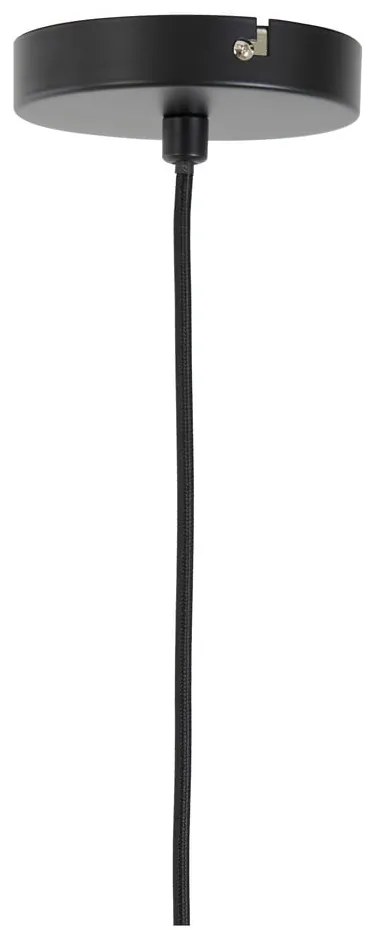 Черна лампа за таван ø 50 cm Plumeria - Light &amp; Living