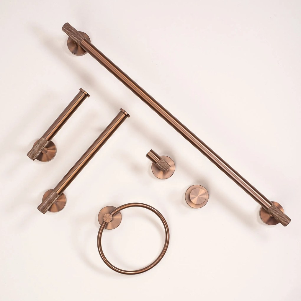 Закачалка за баня 6606A Modern Brush Copper