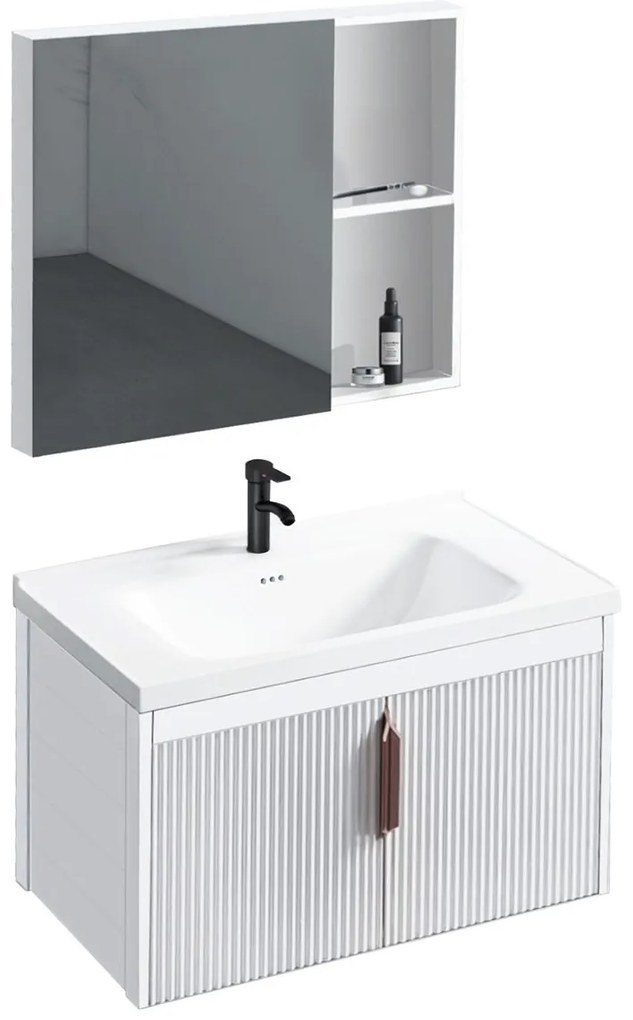 Комплект мебели за баня с мивка Astor 60cm White