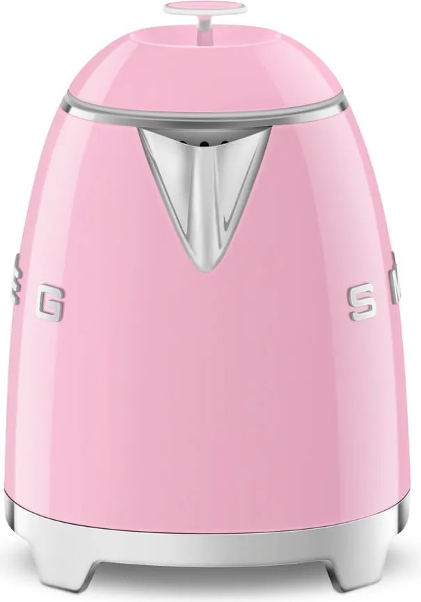 Розова електрическа кана от неръждаема стомана 800 ml Retro Style – SMEG