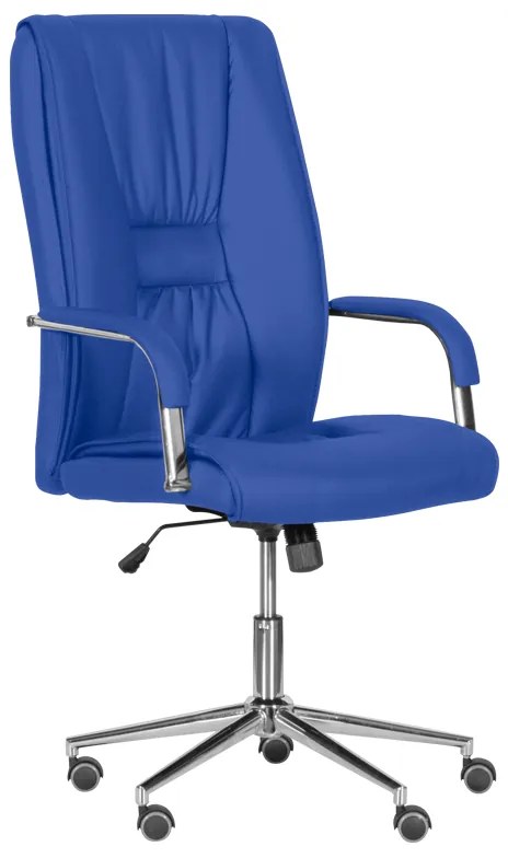 Президентски офис стол Carmen 6500-1 - син