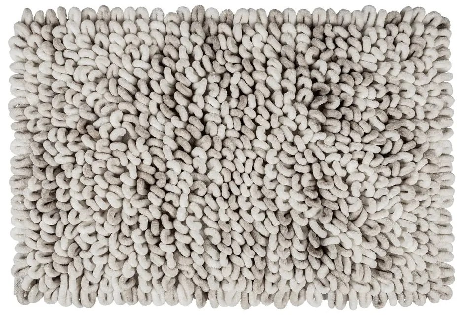 Сиво-бежов текстилен килим за баня 60x90 cm Lerici – Wenko