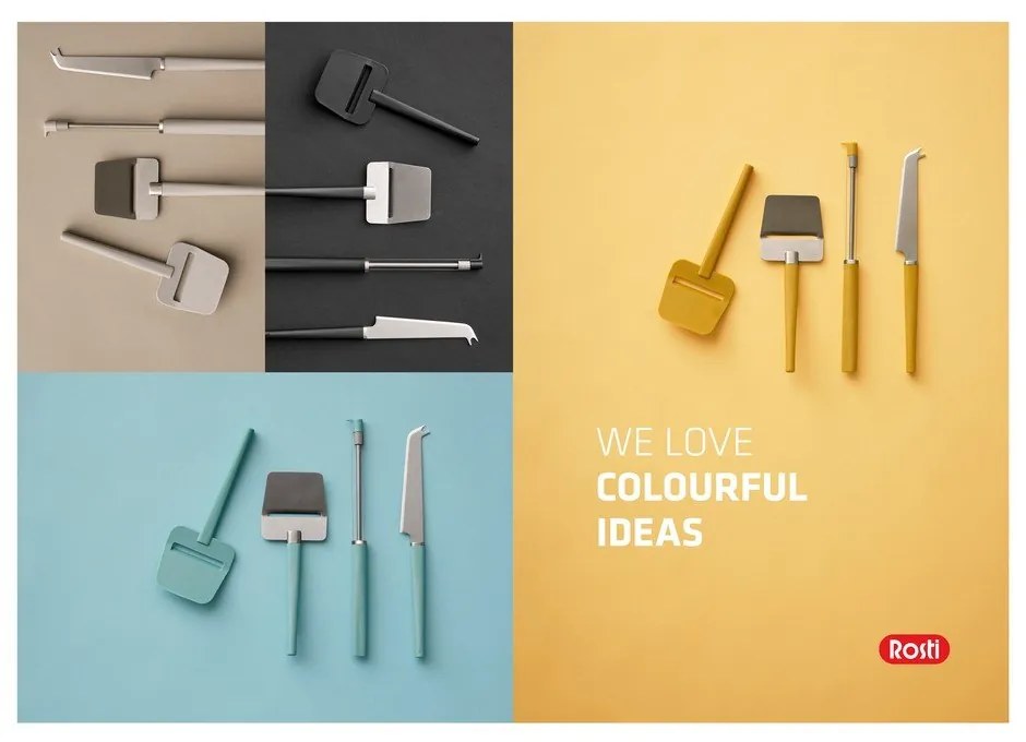 Комплект ножове за сирена 3 бр. от неръждаема стомана Emma – Rosti