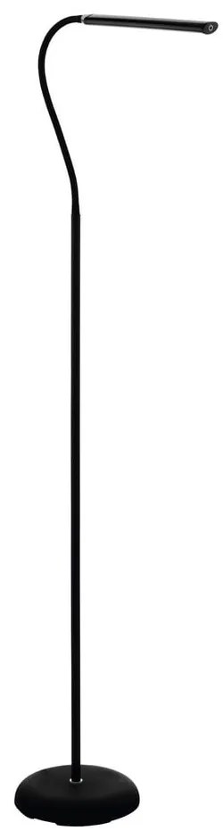 Черна LED подова лампа (височина 130 cm) LAROA – EGLO