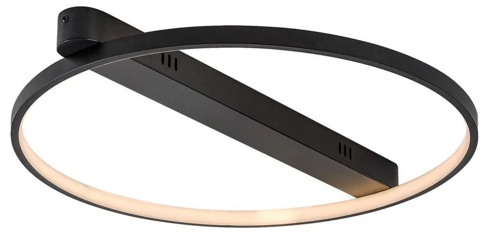 Rabalux 71344 - LED таванен плафон BELIZA LED/45W/230V 3000K 50x55 cm черен