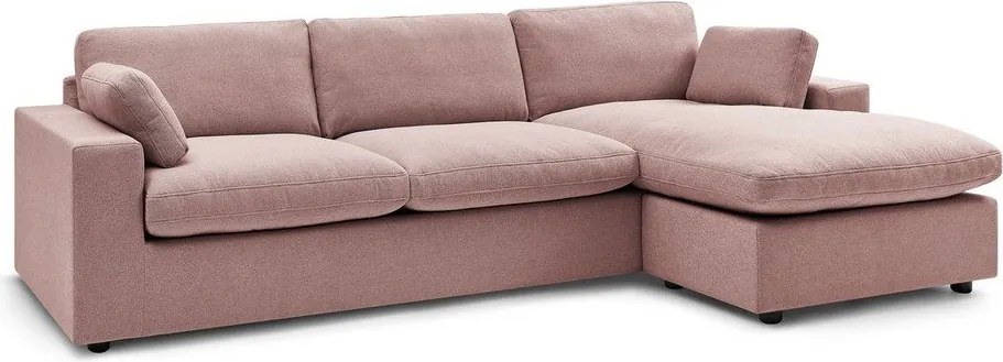 Розов ъглов диван Belair – Bobochic Paris