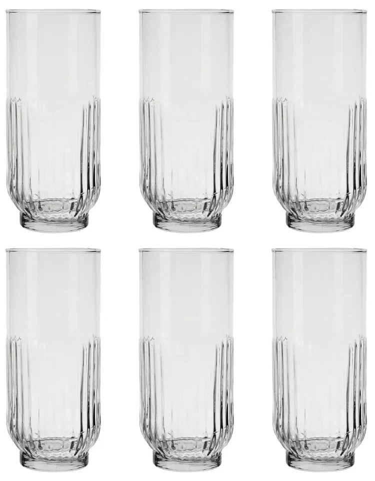 Стъклени чаши в комплект 6 бр. 395 ml Tokyo – Orion