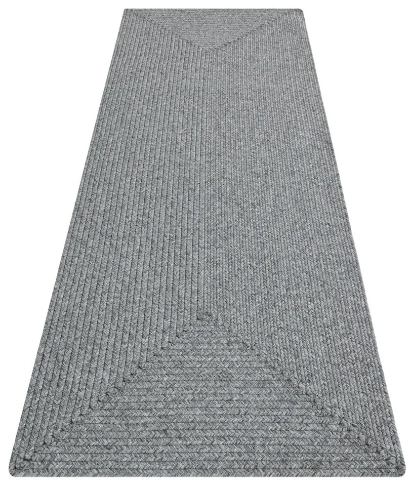 Сив външен килим 200x80 cm - NORTHRUGS