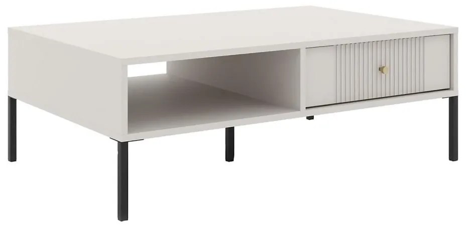 Холна маса LUE бежова/черна