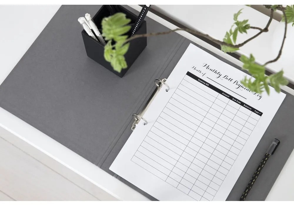 Картонен органайзер за документи Ringo - Bigso Box of Sweden