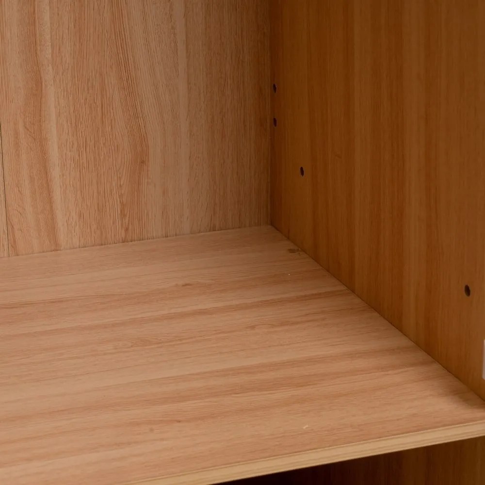 Отворен гардероб в естествен цвят 100x190x48 cm Armarios – Casa Selección